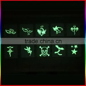 Waterproof Glow In The Dark Temporary Tattoo Sticker thumbnail-1