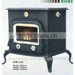 Free Standing Stove STN-125 Cast Iron thumbnail-1