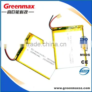 China Manufacturer 802035 500mah Lithium Polymer Battery thumbnail-1