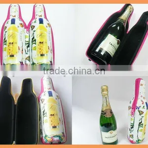 (GC-bottle-1)New Year Fabulous Printing Carrying Hard EVA Eva Wine Case thumbnail-1