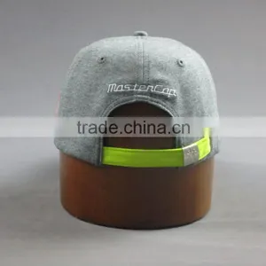 Custom High Quality 6-panel Knitted Baseball Cap With Thin Embossed thumbnail-4