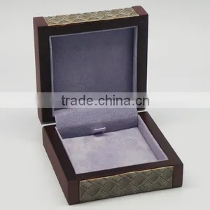 Luxury High Quality Wooden Jewelry Box With Logo Printed thumbnail-5