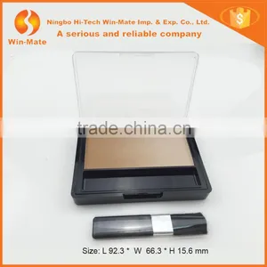 Single Color Makeup Blush Powder In Plastic Round Case thumbnail-2