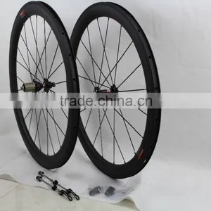 60 mm Famous FWD V Brake Covers Carbon Spoke Wheels ,700c Spoke Carbon Road Bike Wheels thumbnail-2