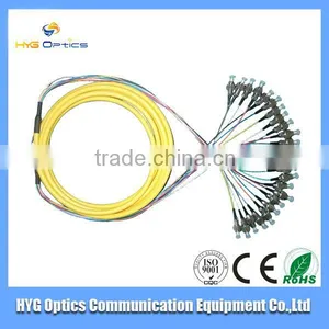 High Quality Doublex 12 Core Optical Fiber Pigtail,12 Color Pigtail for Network Solution thumbnail-1