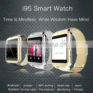 Latest Style Promotion High Quality Remote Camera I95 Smart Watch, With 3G/WIFI Revision Android System thumbnail-1
