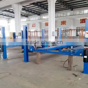 4 Pole Car Lift Jack With Alignment Slip Plates 4000kg thumbnail-1