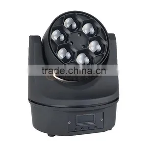 2015 Newest 6pcs 15w RGBW Bee Eye Led Moving Head Light / Unlimited Moving Head Light thumbnail-1