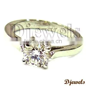 Solitaire Diamond Rings, Diamond Anniversary Rings, Bridal Jewelry thumbnail-3