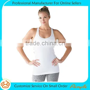 Dry Fit High Quality OEM Factory Woman Yoga Sports Tank Top Wholosale Wear thumbnail-1