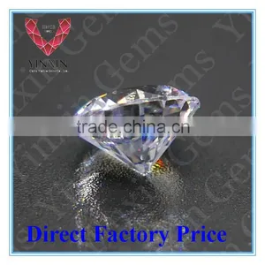 Loose Gemstone Brilliant Cut Zircon CZ Cubic Zirconia Made In China thumbnail-2