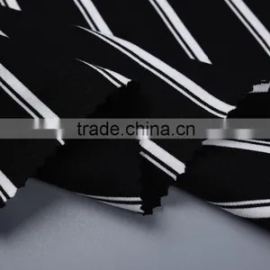 Yarn Dyed Knitted Interlock Nylon Viscose Spandex Polyester Fabric thumbnail-2