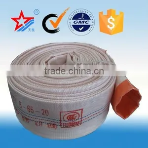 1.5 Inch PVC Mixed Rubber Lined Canvas Fire Hose thumbnail-1