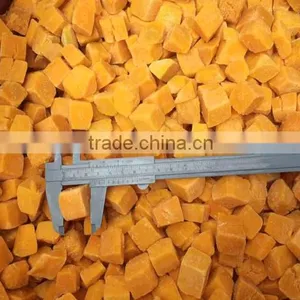 Frozen Pumpkin Peeled Organic IQF Frozen Pumpkin Price From China thumbnail-1
