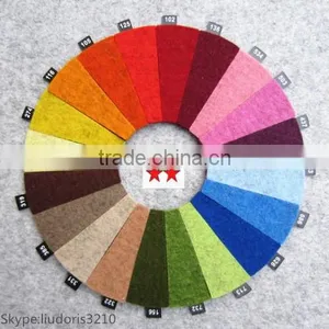 Hot and Cheap!!!100% Colored Soft and Thick Polyester Felt for DIY thumbnail-1