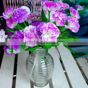 Cheap Wholesale Color Drum Belly Glass Vases thumbnail-2
