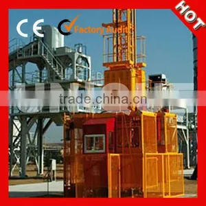 SC100/100 High Speed Galvanized Construction Passenger Hoist CE Proved thumbnail-1