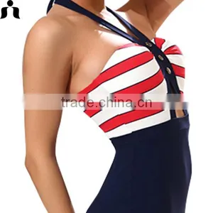 2017 Classic Skirt One-piece Swimwear thumbnail-6