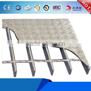 Factory Cheap Price Iron Grate / Lattice Steel Plate / Hot Dipped Galvanized 25x5 Open Steel Grating thumbnail-4
