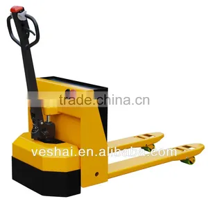 Veshai Semi Electri Pallet Truck With CE for Factory 1200kgs VH-WPH-120E thumbnail-1