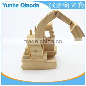 Vehicle Puzzles Rooter 3D Woodcraft Kit Assemble Paint DIY Toys for Kids Adults the Best Birthday Gift thumbnail-6