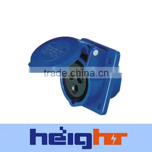 HT-313 HT-323 Waterproof Industrial Plug and Socket, 3 Pin Plug and Socket thumbnail-1