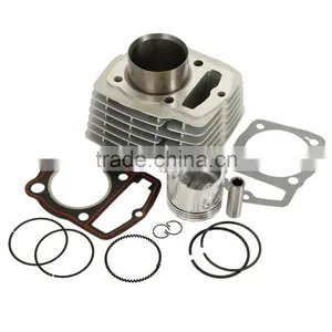 Silver Single Cylinder Enigne Top End Rebuild Kit For Honda CB CL 125S SL XL 125 thumbnail-1