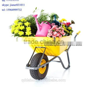 Durable Poly Garden Wheelbarrow for UK Market WB6414 thumbnail-6