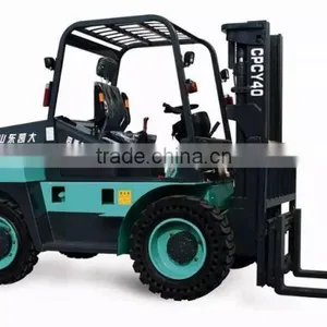 Hot Good Selling 4ton Rough Terrain Forklift CPCY40 thumbnail-1