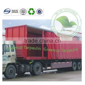 Flexible Economic PVC Tarpaulin Truck Cargo Box Side Curtain Wall thumbnail-1