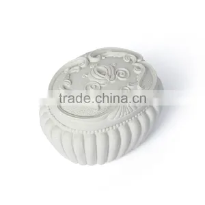 Beautiful White Resin Jewelry Box thumbnail-5