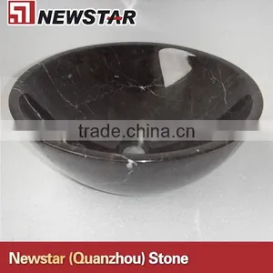 Cheap Dark Brown Marble Sink thumbnail-1