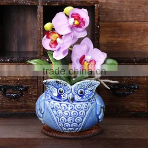 Shabby Chic Succulent Pot Ceramic Animal Flower Planters thumbnail-5