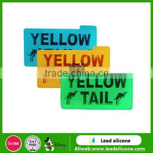 Custom Fancy Yellow Talk English Letters Silicone Ice Cube Tray thumbnail-2
