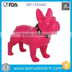 One Piece Schleich French Bulldog Resin Figurines thumbnail-3
