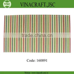 Custom Size Colorful Bamboo Wall Matting thumbnail-1