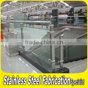 Outdoor Balcony 304 Stainless Steel Tempered Glass Railing thumbnail-6