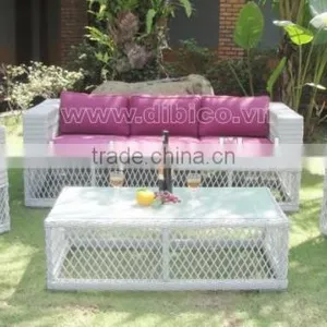 Outdoor Garden Furniture PE Rattan Sofa thumbnail-1