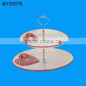 High Quality New Resin Wedding Decorative Cake Stand thumbnail-1