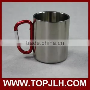 Sublimation Climbing Carabiner Mug Stainless Steel Custom Metal Mug thumbnail-4