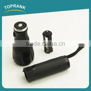 Wholesale 150 Lumen Aluminum Alloy Led Flashlights Torch, Zoomable High Power Tactical Led Flashlight thumbnail-2