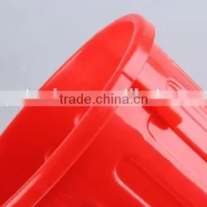 Rubbish Bin Household Garbage Can With Circular Cover/Plastic Trash Can thumbnail-3