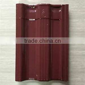 Cheap Price New Style Plain Roofing Tile, Corrugated Glazed Clay Roofing Tile thumbnail-1