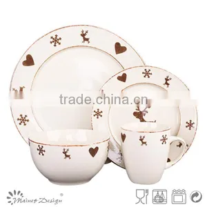 Christmas Tree Decor Christmas Ceramic Dinner Set thumbnail-4