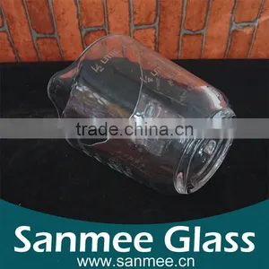 500ml Manufacture Clear Glass Measuring Cup Set thumbnail-3
