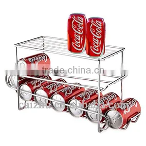 Chrome Metal Beverage Can Drink Dispensers thumbnail-1