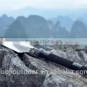 2016 10-in-1 Outdoor Emergency Shovel With Knife Hoe Hammer Fire Flint thumbnail-1