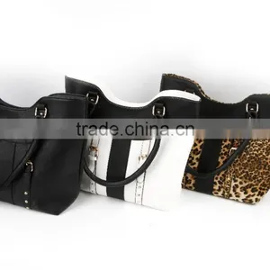 Wholesale Fashion pu Leather Designer Women Lady Women's Tote Bags Handbags Fashion thumbnail-4