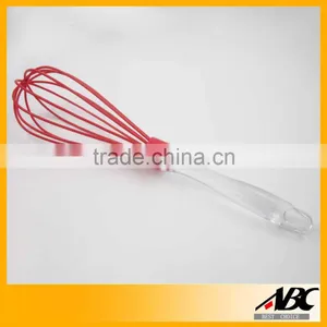 High Quality Silicone Egg Whisk Manual Egg Beater thumbnail-1