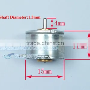Micro Stepper Motor 2 Phase 4 Wires 4mm Shaft Length Mini Stepper Motor 5V thumbnail-1